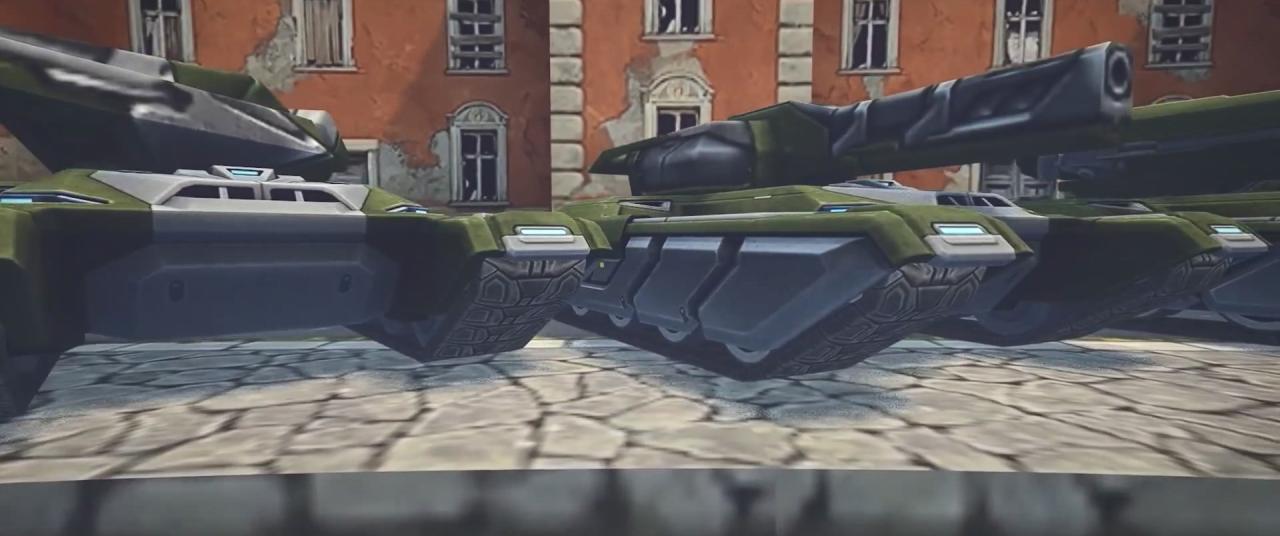 3D坦克雷暴炮和维京装备组合