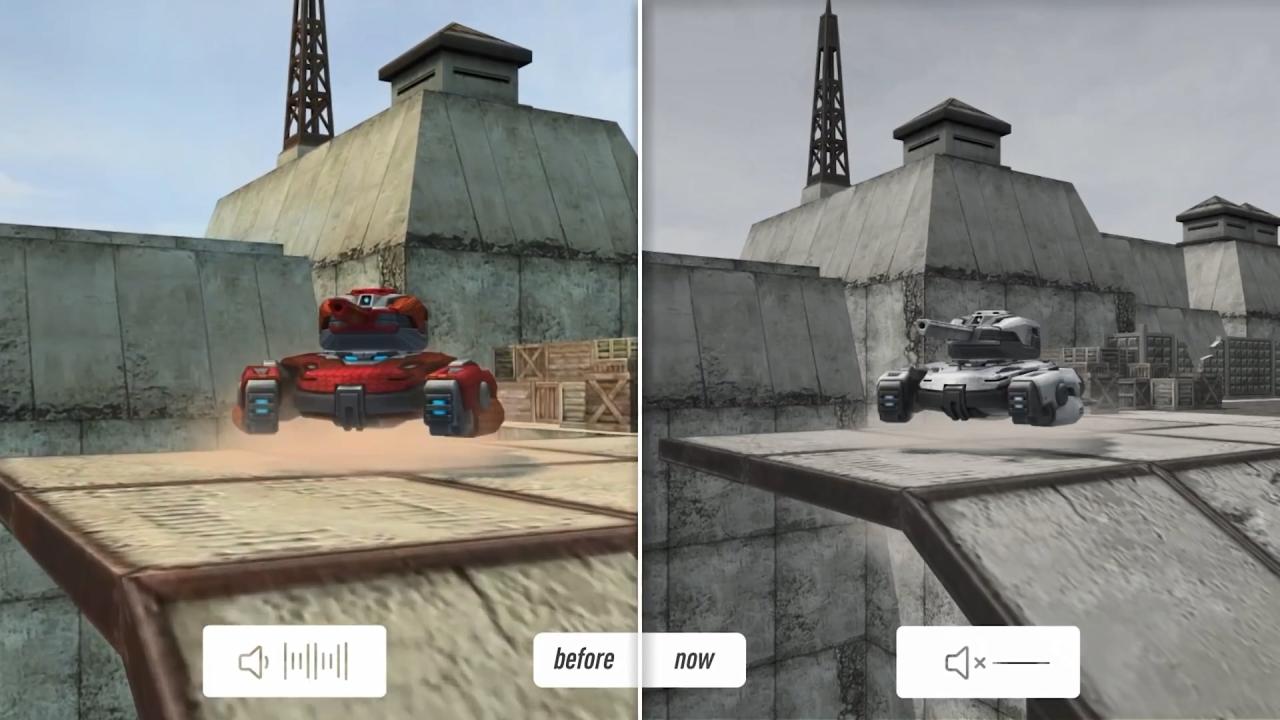 3D坦克为界面和装备添加了来自原 Tanki X 的音效