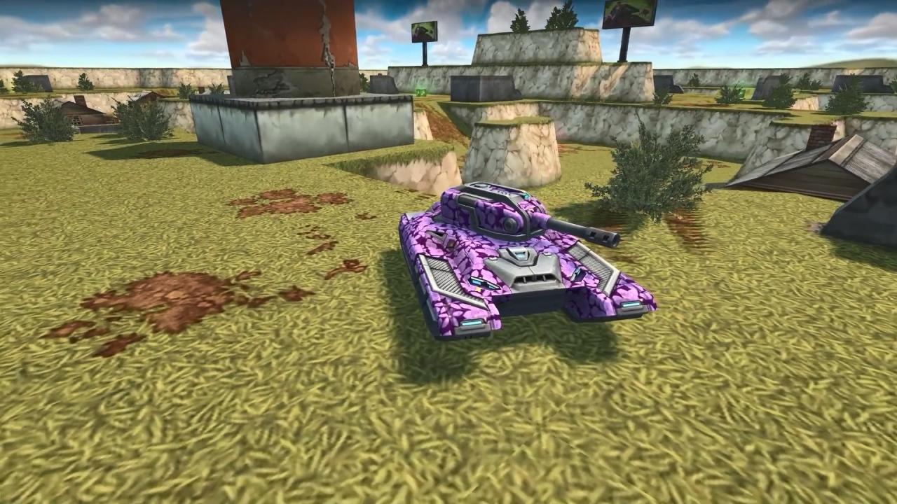 3D坦克 2022 年三八妇女节紫色“丁香花瓣”迷彩