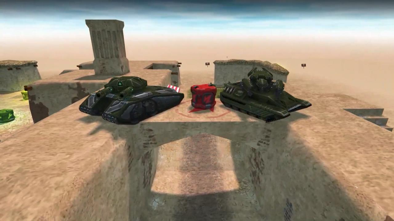 3D坦克圣地之战地图