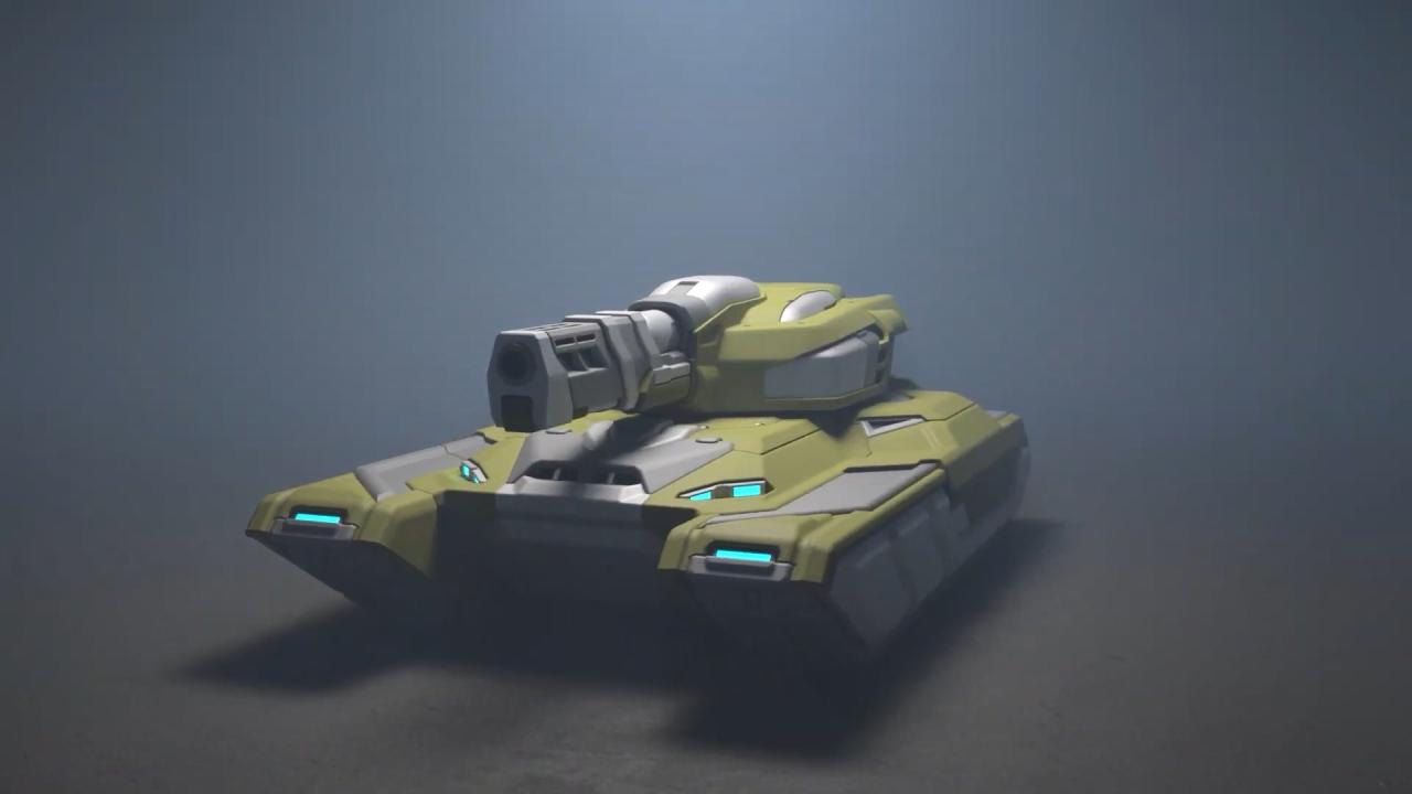 3D 坦克雷暴炮 HD 皮肤