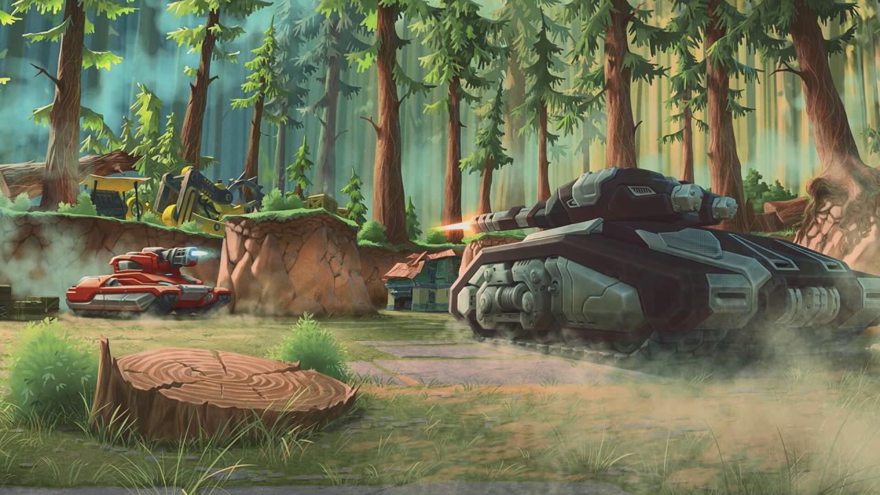 3D坦克黑色森林重制版设计图原型