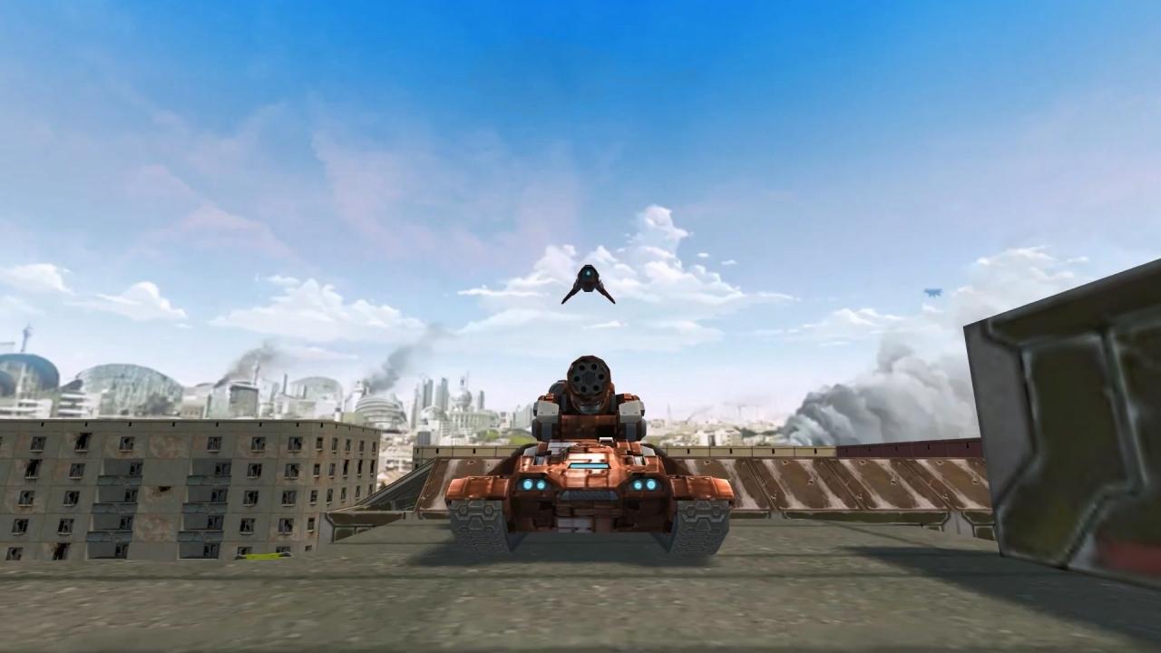 3D坦克会发射子弹的无人机