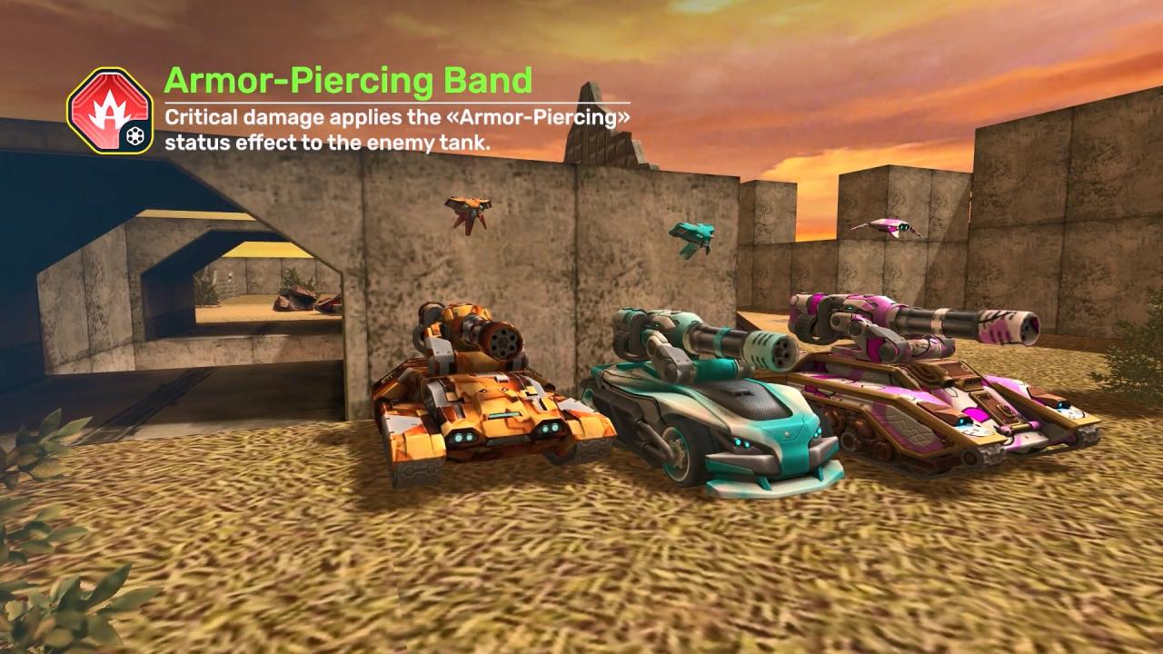 3D坦克万圣节新增增强预览：“Armor-Piercing Band”