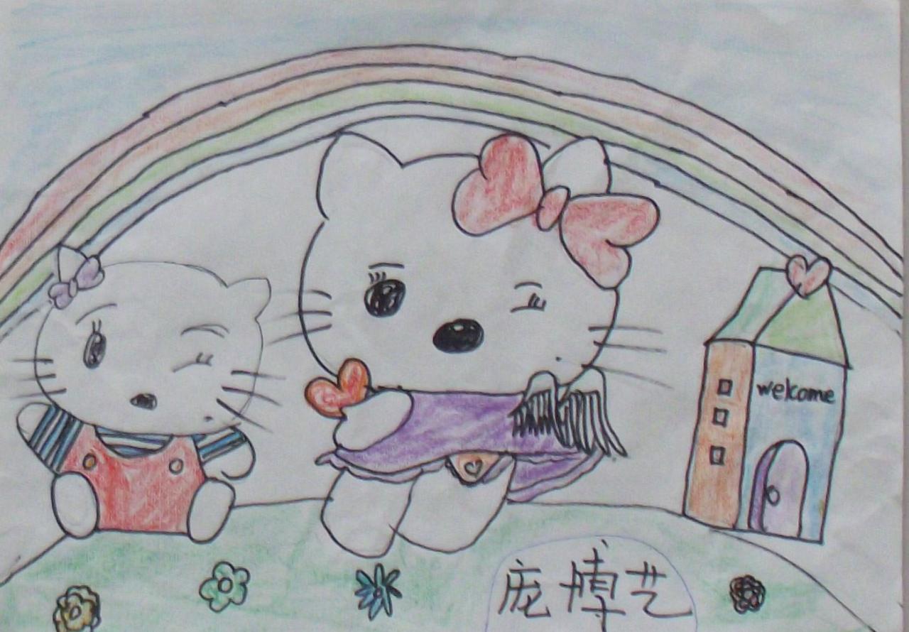 Hello Kitty 庞博艺画