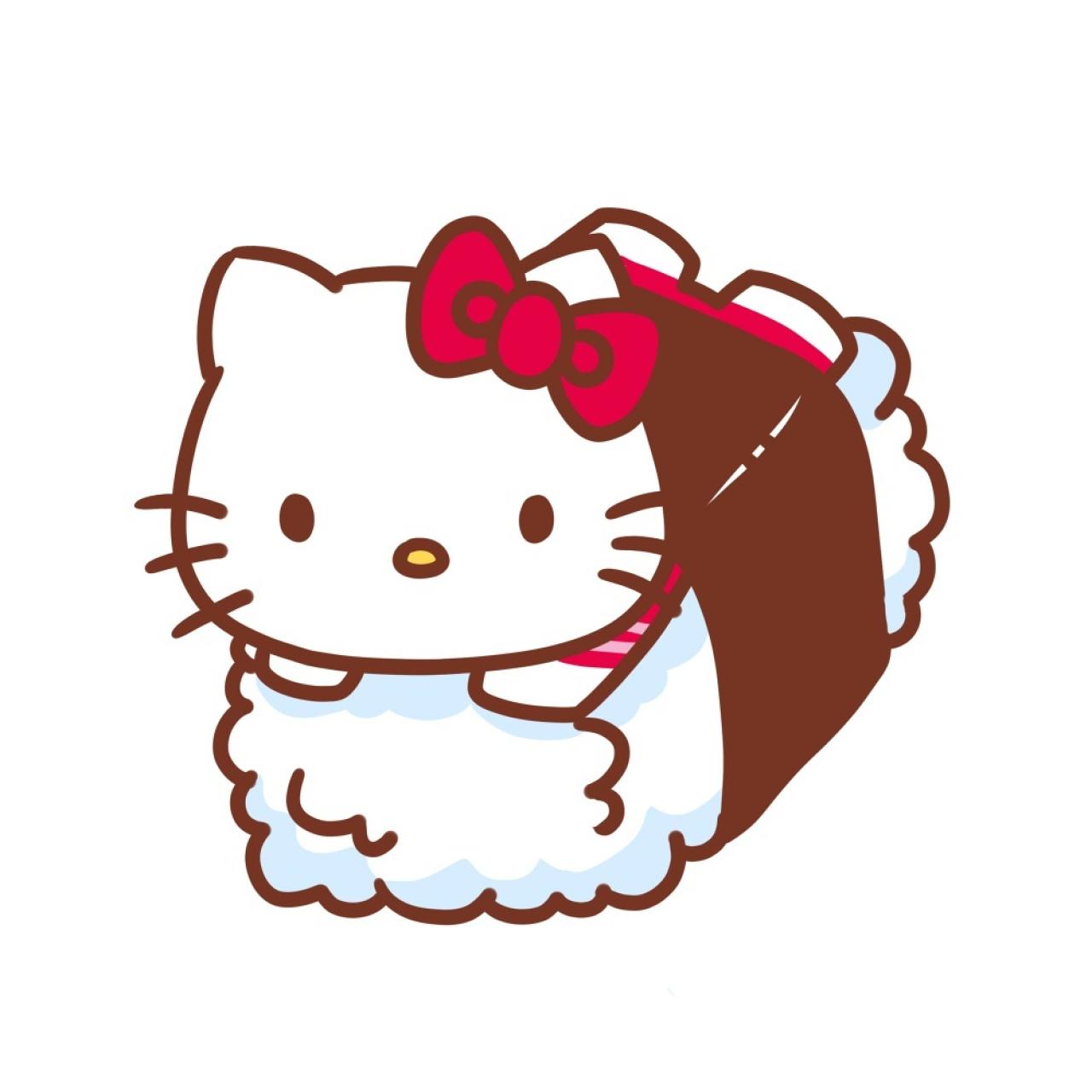 Hello Kitty寿司头像