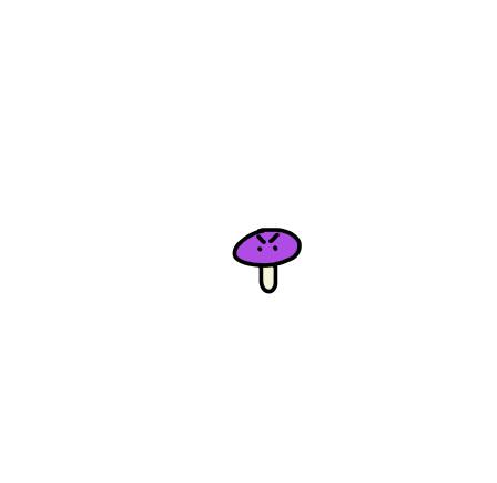 紫色的愤怒毒蘑菇小头像