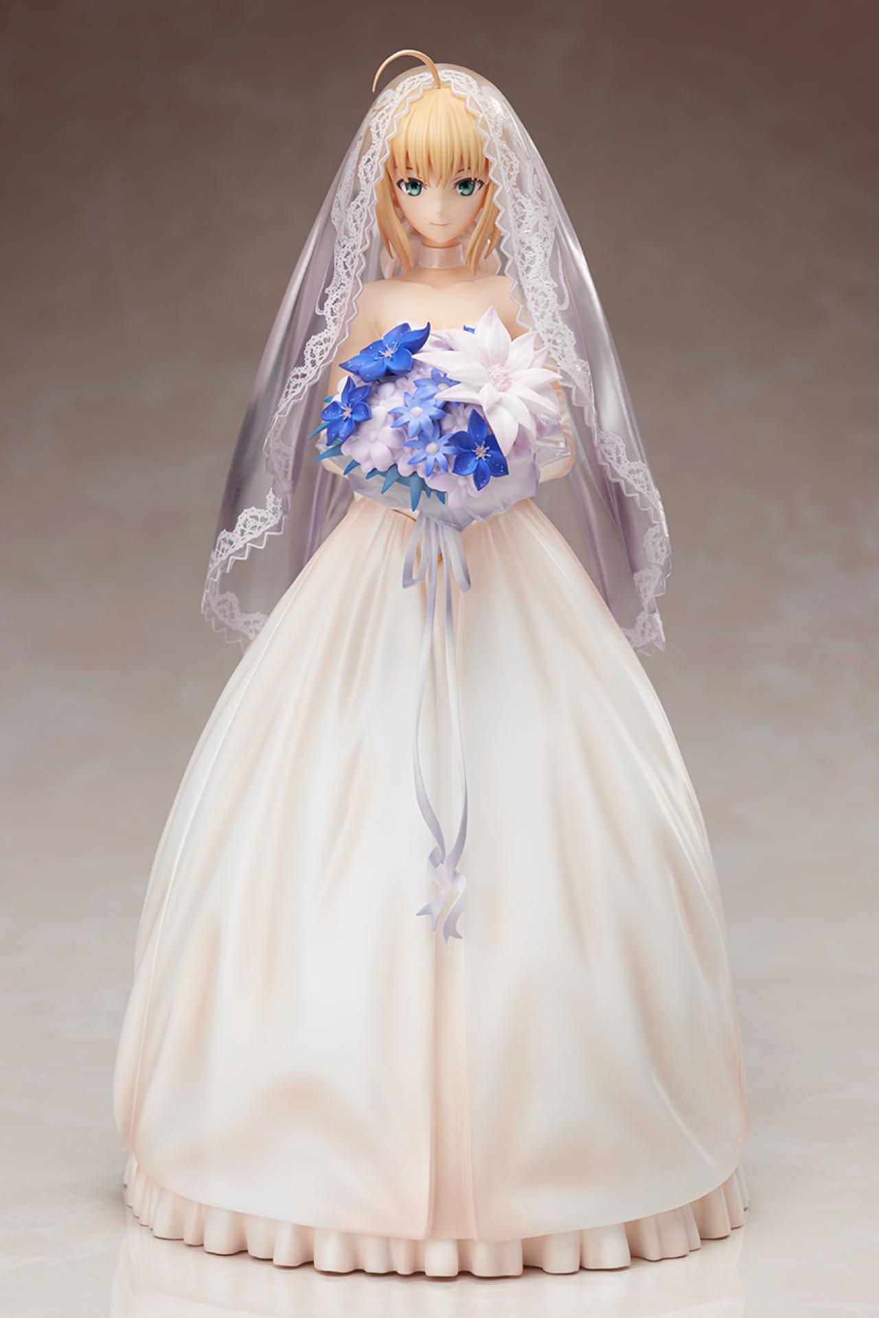 ANIPLEX+《Fate/stay night》阿尔托利亚·潘德拉贡Saber十周年婚纱版手办