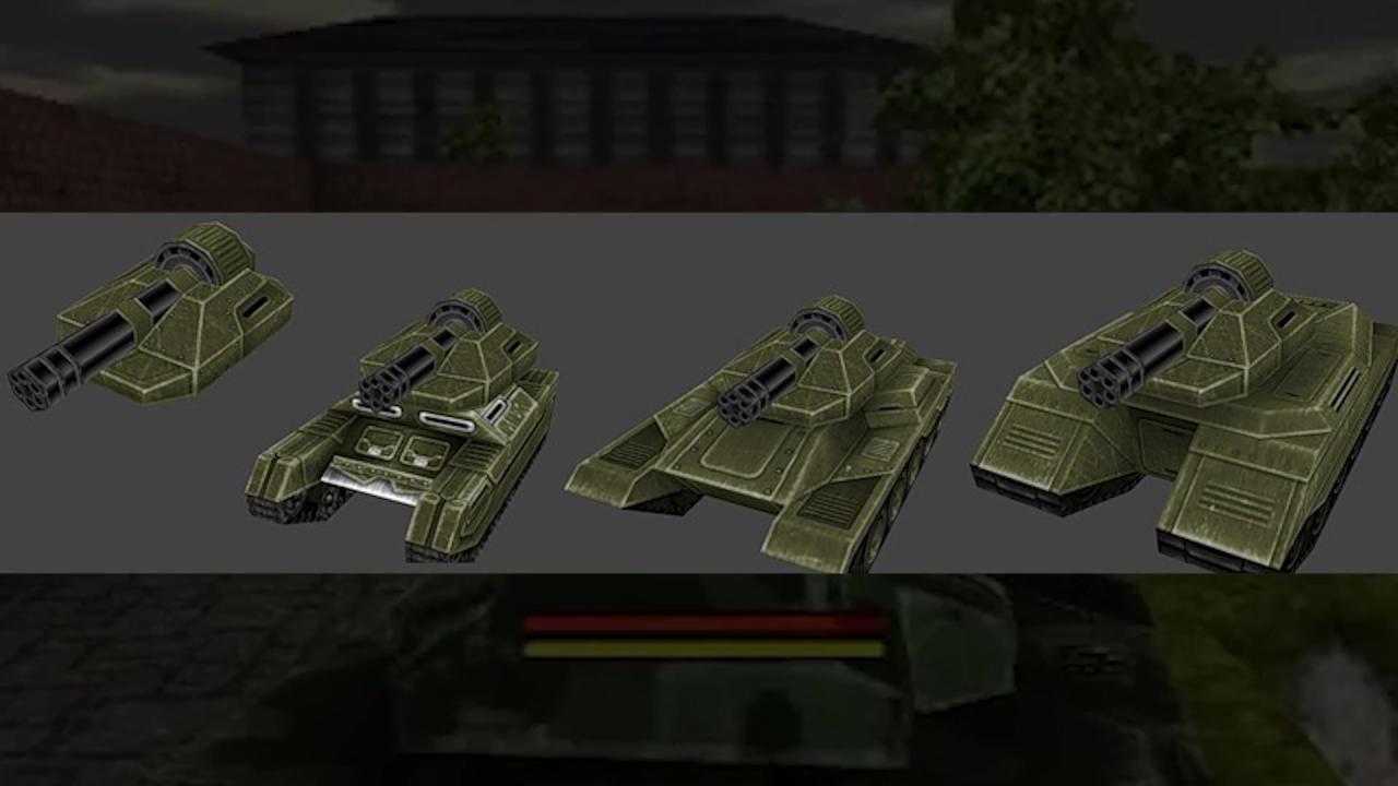 3D坦克测试阶段火龙珠的外观