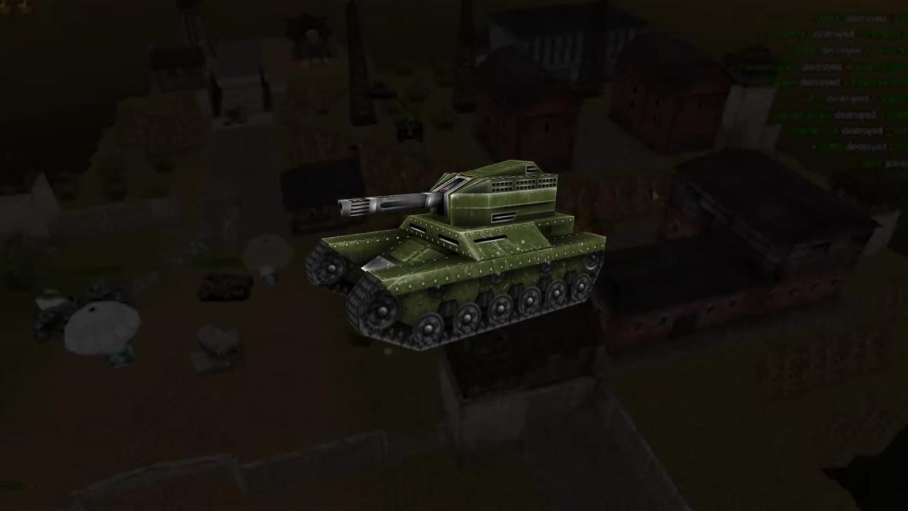 3D坦克2011年时的轰天炮XT