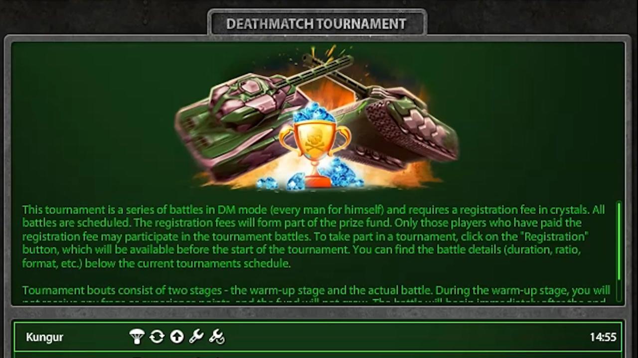3D坦克死亡竞技模式比赛介绍