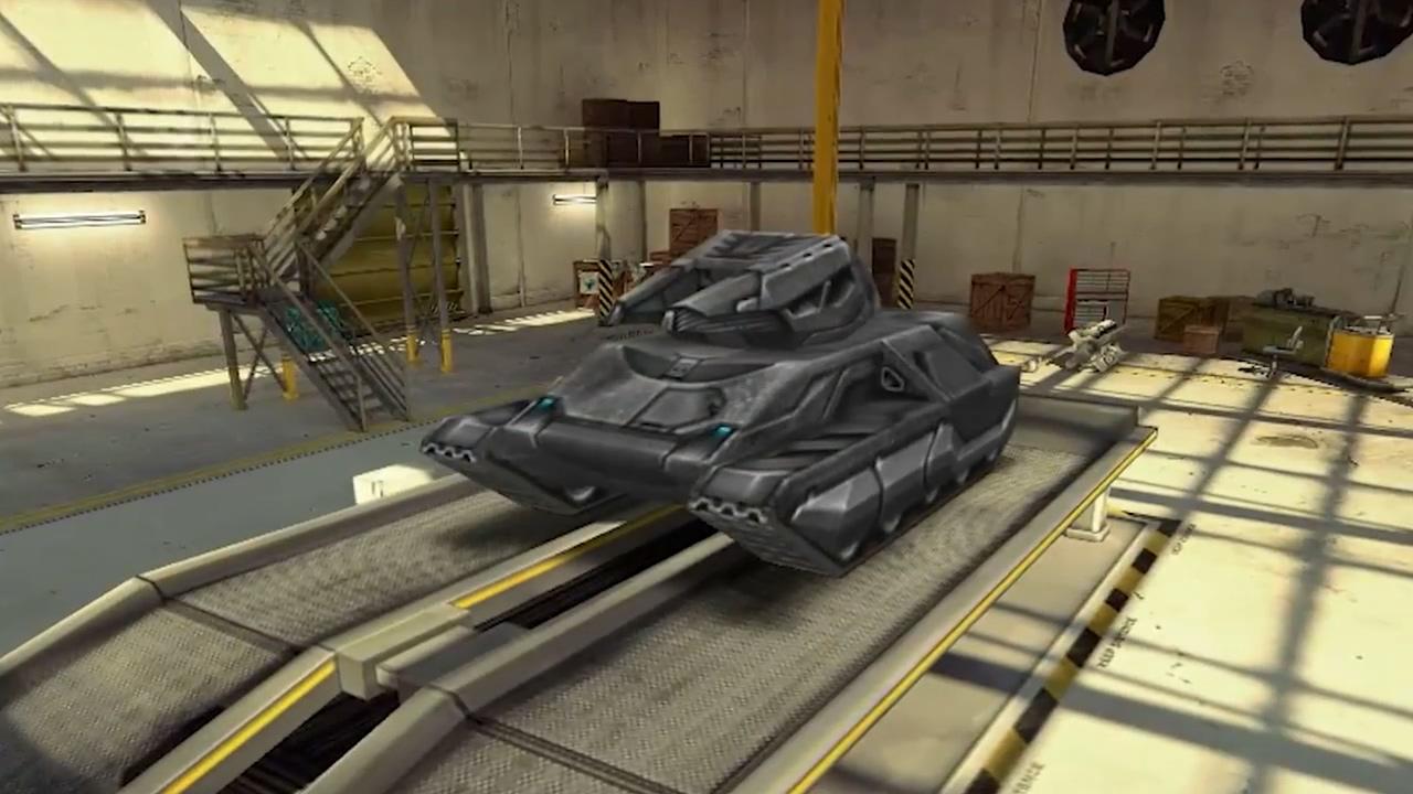 3D坦克磁力炮和猎人中甲