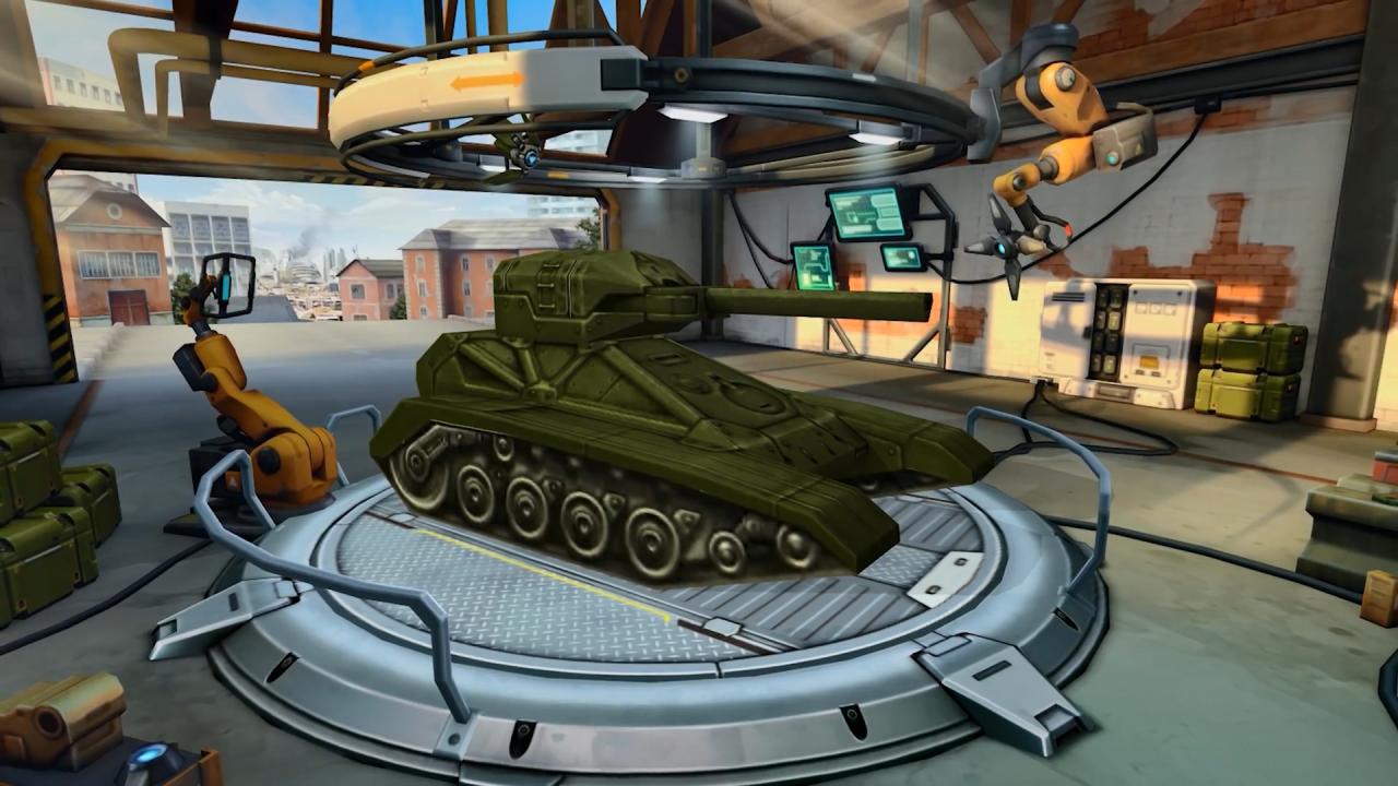 新版3D坦克车库
