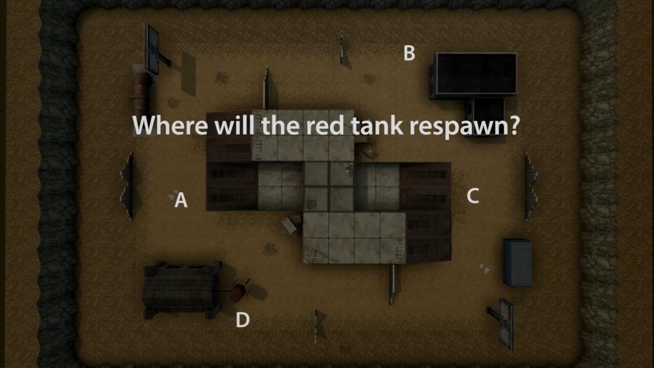 红色坦克的重生点在哪里？