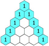 杨辉三角，帕斯卡三角形构成动图