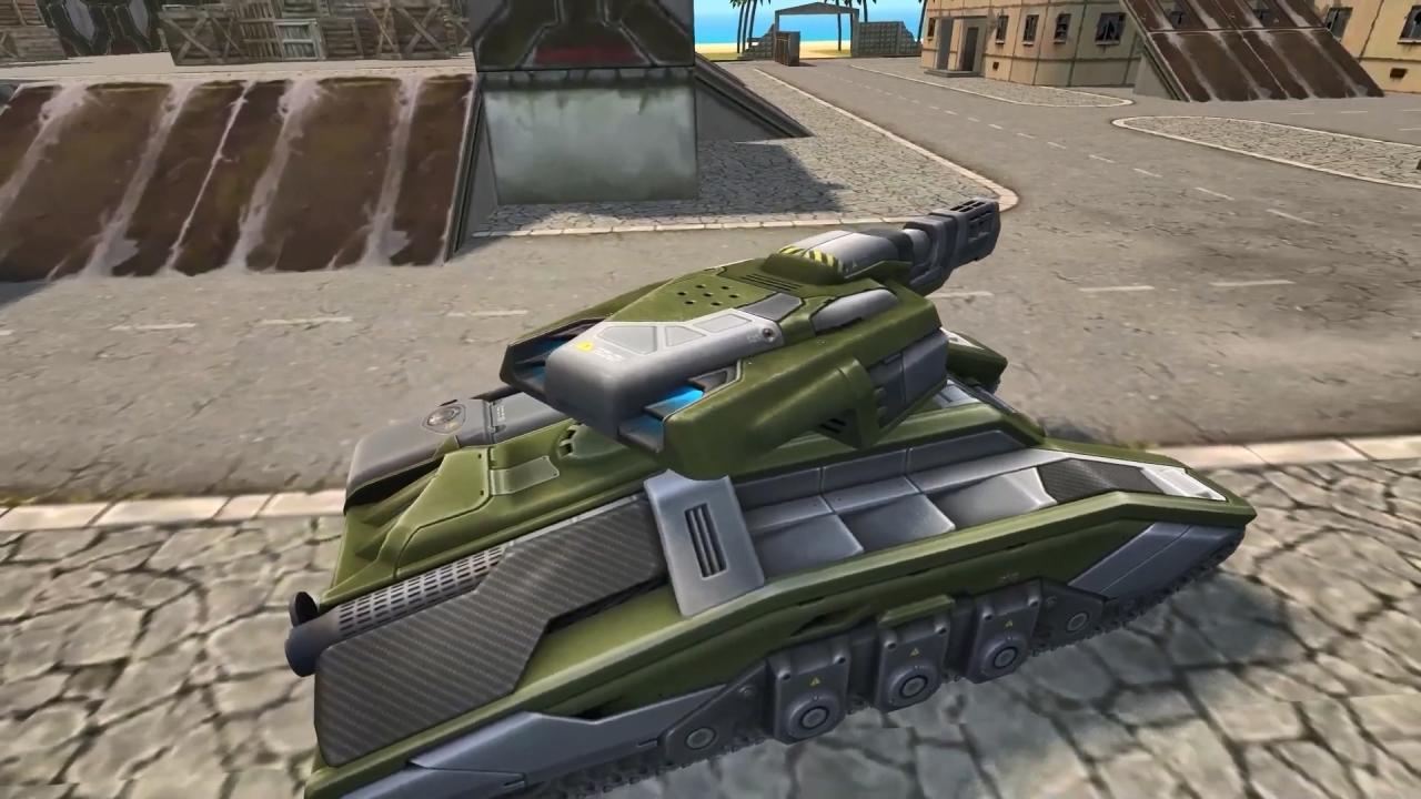 3D坦克泰坦重甲HD皮肤